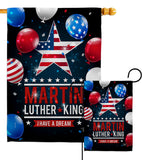 I Have A Dream - Patriotic Americana Vertical Impressions Decorative Flags HG192387 Made In USA