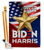 Vote for Biden - Patriotic Americana Vertical Impressions Decorative Flags HG170140 Made In USA