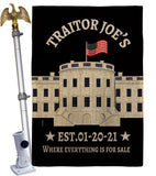 Traitor Joe's Sales - Patriotic Americana Vertical Impressions Decorative Flags HG170249 Made In USA
