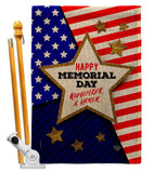 Honor Memorial - Patriotic Americana Vertical Impressions Decorative Flags HG192574 Made In USA