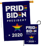 2020 Biden President - Patriotic Americana Vertical Impressions Decorative Flags HG170080 Made In USA