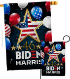 46 Biden Harris - Patriotic Americana Vertical Impressions Decorative Flags HG170158 Made In USA