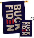 Buck Finden - Patriotic Americana Vertical Impressions Decorative Flags HG170205 Made In USA