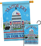 Traitor Joe's - Patriotic Americana Vertical Impressions Decorative Flags HG170250 Made In USA