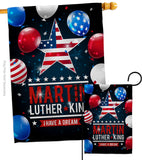 I Have A Dream - Patriotic Americana Vertical Impressions Decorative Flags HG192387 Made In USA
