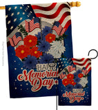 Honor Memorial Day - Patriotic Americana Vertical Impressions Decorative Flags HG192541 Made In USA