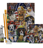 Hero Helpers - Pets Nature Vertical Impressions Decorative Flags HG110048 Made In USA