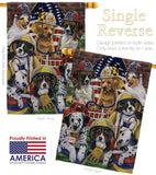 Hero Helpers - Pets Nature Vertical Impressions Decorative Flags HG110048 Made In USA