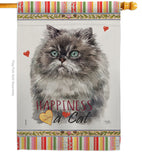 Himalayan Happiness - Pets Nature Vertical Impressions Decorative Flags HG110181 Made In USA
