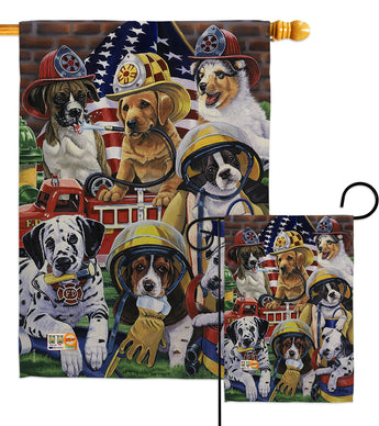 Hero Helpers - Pets Nature Vertical Impressions Decorative Flags HG110048 Made In USA