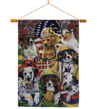 Hero Helpers - Pets Nature Vertical Impressions Decorative Flags HG110048 Made In USA