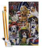 Hero Helpers - Pets Nature Vertical Impressions Decorative Flags HG110048 Made In USA