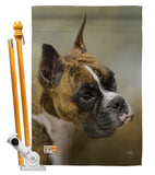 Boxer - Pets Nature Vertical Impressions Decorative Flags HG110091 Made In USA