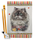 Himalayan Happiness - Pets Nature Vertical Impressions Decorative Flags HG110181 Made In USA