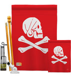 Henry Every - Pirate Coastal Vertical Impressions Decorative Flags HG107036 Made In USA