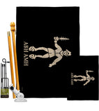 Bartholomew Roberts 2nd - Pirate Coastal Impressions Decorative Flags HG141191 Made In USA