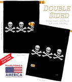 Christopher Condent's - Pirate Coastal Vertical Impressions Decorative Flags HG107033 Made In USA