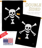 Emanuel Wynne - Pirate Coastal Vertical Impressions Decorative Flags HG107039 Made In USA