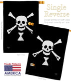 Emanuel Wynne - Pirate Coastal Vertical Impressions Decorative Flags HG107039 Made In USA