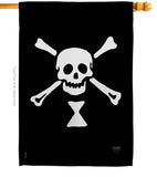 Emanuel Wynne - Pirate Coastal Vertical Impressions Decorative Flags HG107039 Made In USA