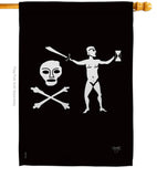 Walter Kennedy - Pirate Coastal Vertical Impressions Decorative Flags HG107041 Made In USA