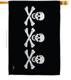 Chris Condent's - Pirate Coastal Vertical Impressions Decorative Flags HG140409 Made In USA
