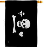 Pirate of Stede Bonnet - Pirate Coastal Impressions Decorative Flags HG141132 Made In USA