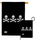 Christopher Condent's - Pirate Coastal Vertical Impressions Decorative Flags HG107033 Made In USA