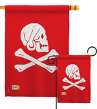 Henry Every - Pirate Coastal Vertical Impressions Decorative Flags HG107036 Made In USA