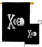 Pirate of Samuel Bellamy - Pirate Coastal Impressions Decorative Flags HG141131 Made In USA