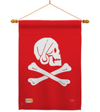 Henry Every - Pirate Coastal Vertical Impressions Decorative Flags HG107036 Made In USA