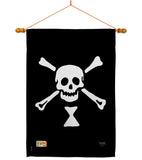 Emanuel Wynne - Pirate Coastal Vertical Impressions Decorative Flags HG107039 Made In USA