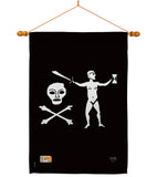 Walter Kennedy - Pirate Coastal Vertical Impressions Decorative Flags HG107041 Made In USA