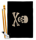 Pirate of Samuel Bellamy - Pirate Coastal Impressions Decorative Flags HG141131 Made In USA