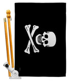 Pirate of Samuel Bellamy - Pirate Coastal Impressions Decorative Flags HG141131 Made In USA