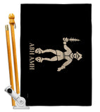 Bartholomew Roberts 2nd - Pirate Coastal Impressions Decorative Flags HG141191 Made In USA