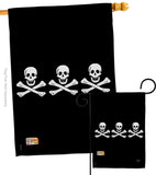 Christopher Condent's - Pirate Coastal Vertical Impressions Decorative Flags HG107033 Made In USA