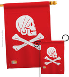 Henry Every - Pirate Coastal Vertical Impressions Decorative Flags HG107036 Made In USA