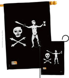 Walter Kennedy - Pirate Coastal Vertical Impressions Decorative Flags HG107041 Made In USA