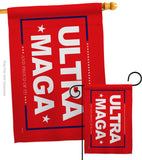 Red Ultra Maga - Patriotic Americana Horizontal Impressions Decorative Flags HG170275 Made In USA