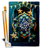 Peace On Ramazan - Faith & Religious Inspirational Vertical Impressions Decorative Flags HG190005 Made In USA