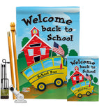 School Bus - School & Education Special Occasion Vertical Impressions Decorative Flags HG115090 Made In USA