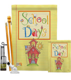 School Days - School & Education Special Occasion Vertical Impressions Decorative Flags HG115105 Made In USA