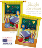 Back to School - School & Education Special Occasion Vertical Impressions Decorative Flags HG115074 Imported