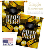 Grad Party - School & Education Special Occasion Vertical Impressions Decorative Flags HG192603 Made In USA