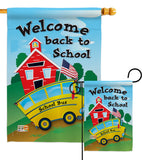 School Bus - School & Education Special Occasion Vertical Impressions Decorative Flags HG115090 Made In USA