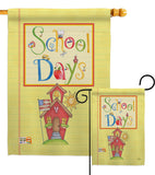 School Days - School & Education Special Occasion Vertical Impressions Decorative Flags HG115105 Made In USA