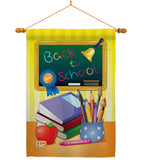 Back to School - School & Education Special Occasion Vertical Impressions Decorative Flags HG115074 Imported