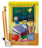 Back to School - School & Education Special Occasion Vertical Impressions Decorative Flags HG115074 Imported