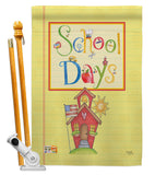 School Days - School & Education Special Occasion Vertical Impressions Decorative Flags HG115105 Made In USA